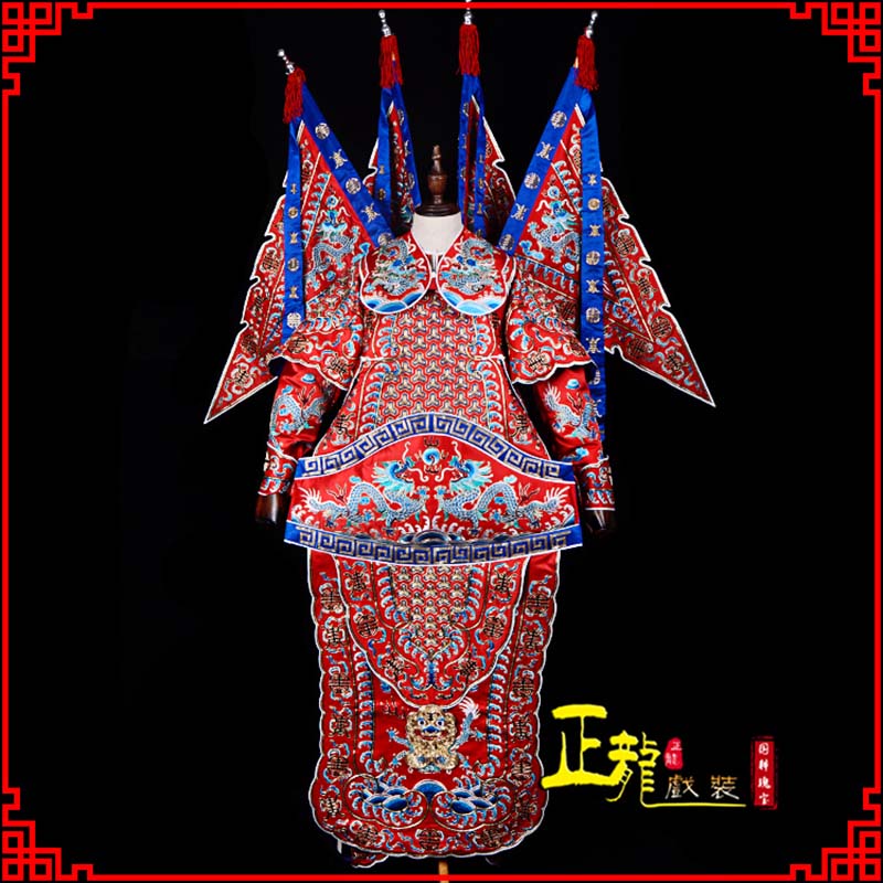 衢州武生戏服戏曲武将靠